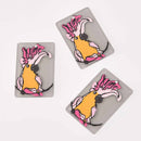 2 Bird Charms, Toucan on Acrylic, 37mm, chs7866