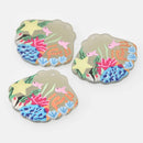 2 Charms, Resin Acrylic, Coral Reef, chs8185