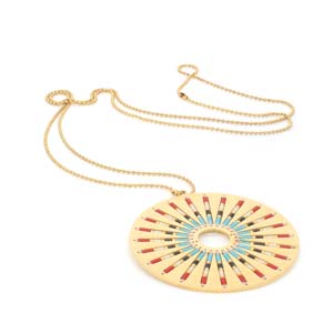 Centerline Gold Plated Large Medallion Blank, EC034GP chs8193