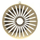 Centerline Gold Plated Large Medallion Blank, EC034GP chs8193