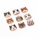 Cat Face Charm Collection, chs8246