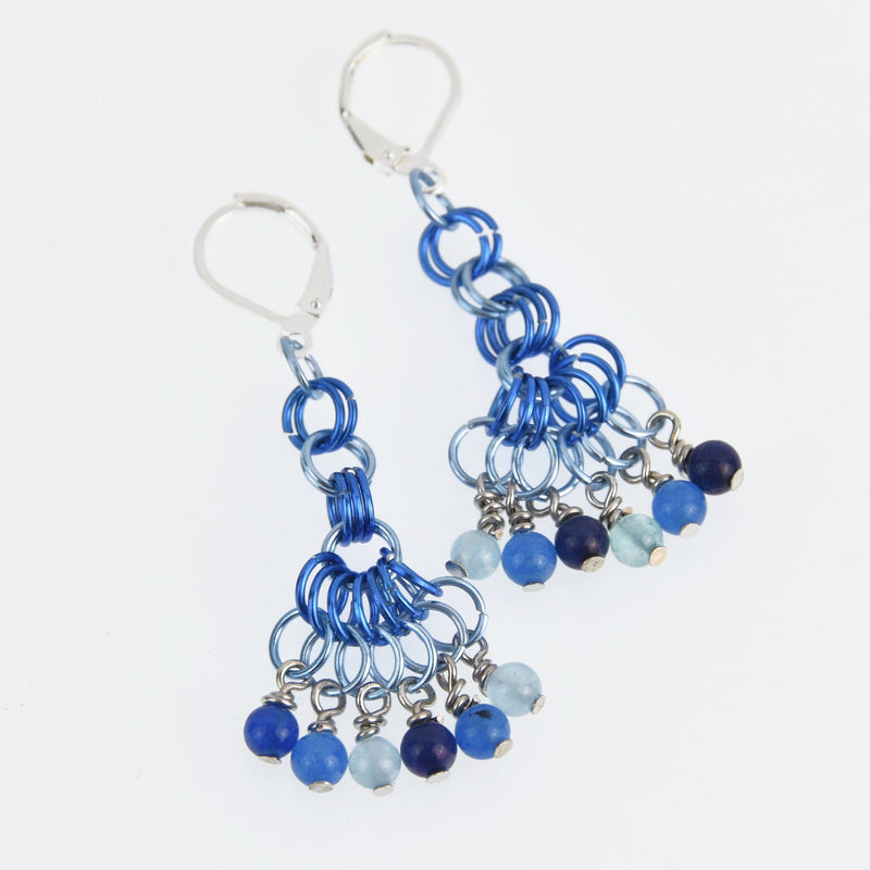 Waterfall Chain Maille Earrings, Saturday, Feb 15, 2020, 10am-11:30am, class 144