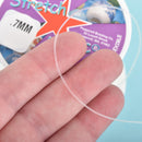 Clear STRETCH MAGIC Elastic Bead Stringing Stretch Cord, 0.7mm (0.028"), 100 meters on spool, cor0149