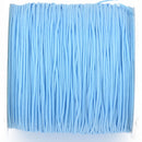 100 yards LIGHT BLUE Braided Nylon Jewelry Cord, 0.8mm cor0162