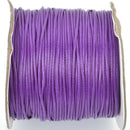 100 yards PURPLE Braided Nylon Jewelry Cord, 0.8mm cor0185