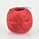 Red Hemp Cord Ball 0.5mm, 100 grams, 400 ft cor0337