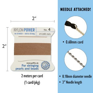 Griffin NylonPower Nylon Bead Cord