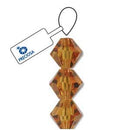 4mm Bicone Crystal Beads, Topaz, Preciosa x31 beads, cry0233