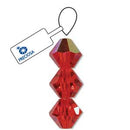 4mm Orange Hyacinth AB Bicone Crystal Beads, Preciosa x31 beads, cry0241