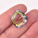 Austrian Crystal Charm Connector, Vitrail, 20mm, cry0243