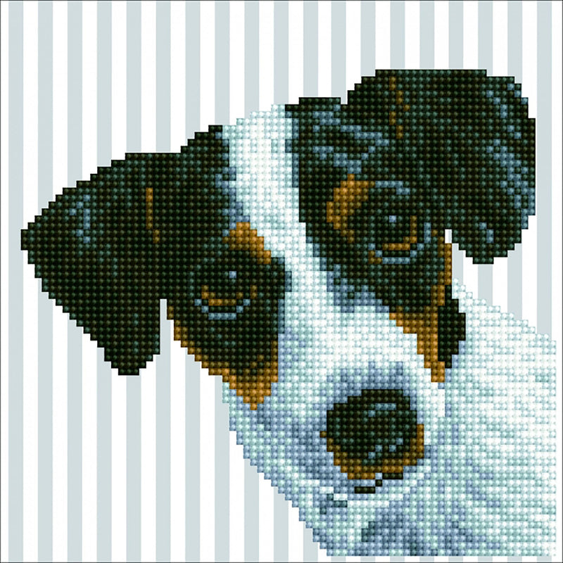 Diamond Painting Kit Terrier Dog Me Diamond Dotz kit0468