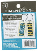 Cross Stitch Kit make your own keychain, kit0413