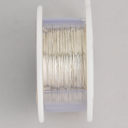 18ga Silver Filled Wire 1/2 OZ Half Hard 6.25ft, wir0242