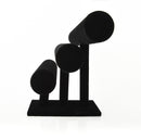 Black Velvet Jewelry Display, Triple Bracelet Display, Black Velvet Jewelry Stand, dsp0002