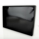 Black Jewelry Display Tray, Faux Leather Tray, 12" x 8.5"  dsp0004