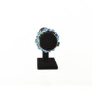 Black Velvet Jewelry Display, Bracelet Display, Black Velvet Jewelry Stand, 22.5cm (9") x 7.5cm (3") dsp0007