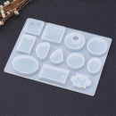 RESIN Mold, Silicone Mold to make Charms & Pendants, reusable, mold makes 25 different shapes and sizes, tol0853