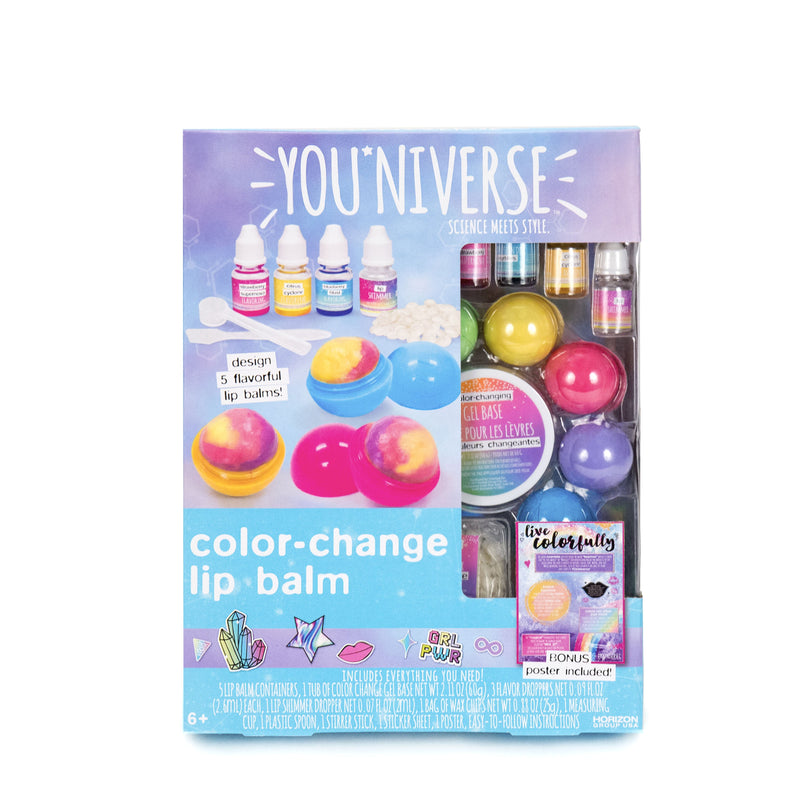YouNiverse Color Change Lip Balm Kit kit0368