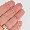 1 yard ROSE GOLD Copper Diamond Cut Cable Link Chain  fch0234a