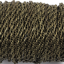 20 yards BRONZE Triple Link Chain, links are 5x3mm, fch0434b