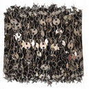 1 yard (3 feet) of GUNMETAL BLACK DISC Chain, Sequin Chain, Curb Link Chain, brass chain, 4mm round flat discs, fch0790a