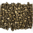 1 yard 4mm BRONZE Rosary Chain, Bead Chain, fch0877a