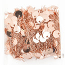 1 yard ROSE GOLD DISC Cable Link Chain Fch0968a