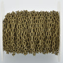 15 yards Bronze Oval Chain Plated tarnish resistant, 5mm, fch1140b