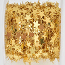 10 yards Bright Gold Star Chain, Metal Sequin Chain, Cable Link Chain, brass chain, 8mm, fch1187b