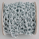 1 yard Ice Blue Aluminum Chain, Curb Link 14x9mm, fch1241a