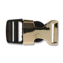 2 Gold Buckles for Paracord Bracelets 1.5" fcl0305a