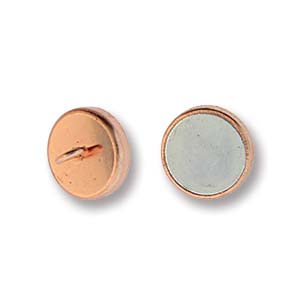 Copper Magnetic Clasp, copper plated, strong magnet, fcl0498