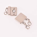 Silver Magnet Clasp double strand connector, fcl0506
