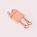 Rose Gold Magnet Clasp double strand connector, fcl0508