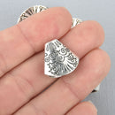 30 Silver Tassel Caps Bead Cones fin0817b