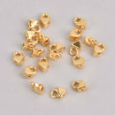 Agali Kite Bead Ending, Gold Plate, 20 pcs, fin1230