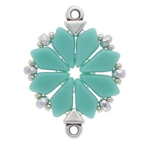 Agali Kite Bead Ending, Gold Plate, 20 pcs, fin1230