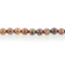 1 Strand 15.5" Round Dyed FACETED Chocolate Brown AGATE Beads 8mm  Natural Gemstones gag0066
