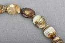 18x13mm Oval AGATE Beads, genuine gemstones, half strand, about 11 beads, gag0075