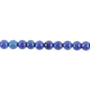 1 Strand 15.5" Round Dyed FACETED Blue and Purple AGATE Beads 6mm  Natural Gemstones gag0113