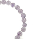 12 Smooth Round Grade A PURPLE AMETHYST Beads, 8mm  Natural Gemstones, high quality transparent gam0009