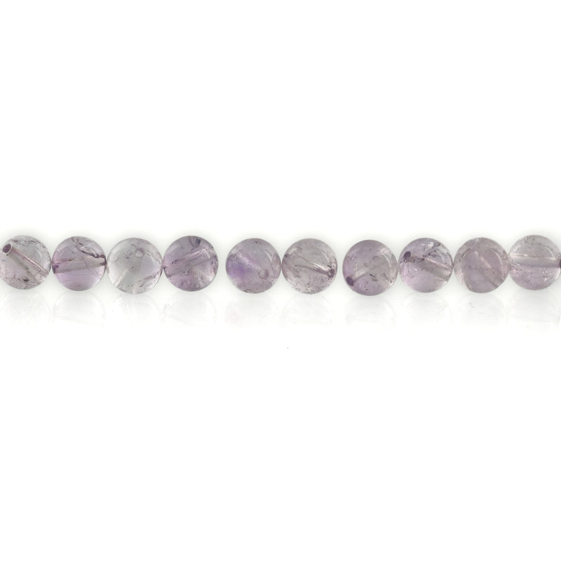 12 Smooth Round Grade A PURPLE AMETHYST Beads, 8mm  Natural Gemstones, high quality transparent gam0009