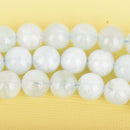 8mm Light BLUE AQUAMARINE Round Beads, Natural Gemstone Beads, full strand, about 50 beads, gaq0010