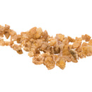 Half Strand Nugget Beads, Titanium Coated Crystal DRUZY AGATE Geodes, Golden Yellow gdz0065
