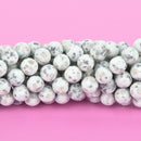 12mm KIWI STONE Round Beads MATTE Smooth, full strand 33 beads gem0221