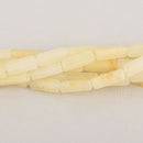 13mm Yellow Quartz Rectangle Bar Beads, Gemstone, strand, about 30 beads, gem0391