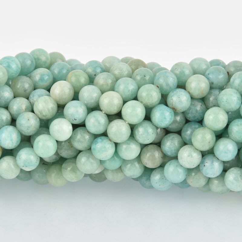 6mm AMAZONITE Round Gemstone Beads, full strand, gem0421