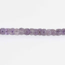 8mm Amethyst Rondelle Beads, faceted, strand, gem0728