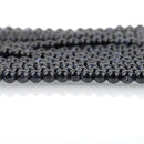 6mm BLUE GOLDSTONE Round Beads, full strand . about 65 beads ggs0004