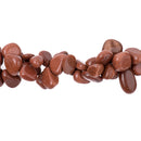 8mm - 12mm GOLDSTONE NUGGET BEADS  full strand, ggs0015